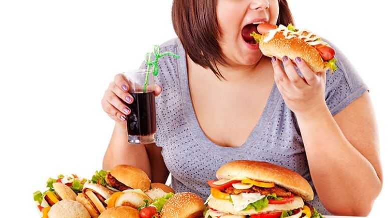 الأطعمة غير الصحية لمرض السكري من النوع 2